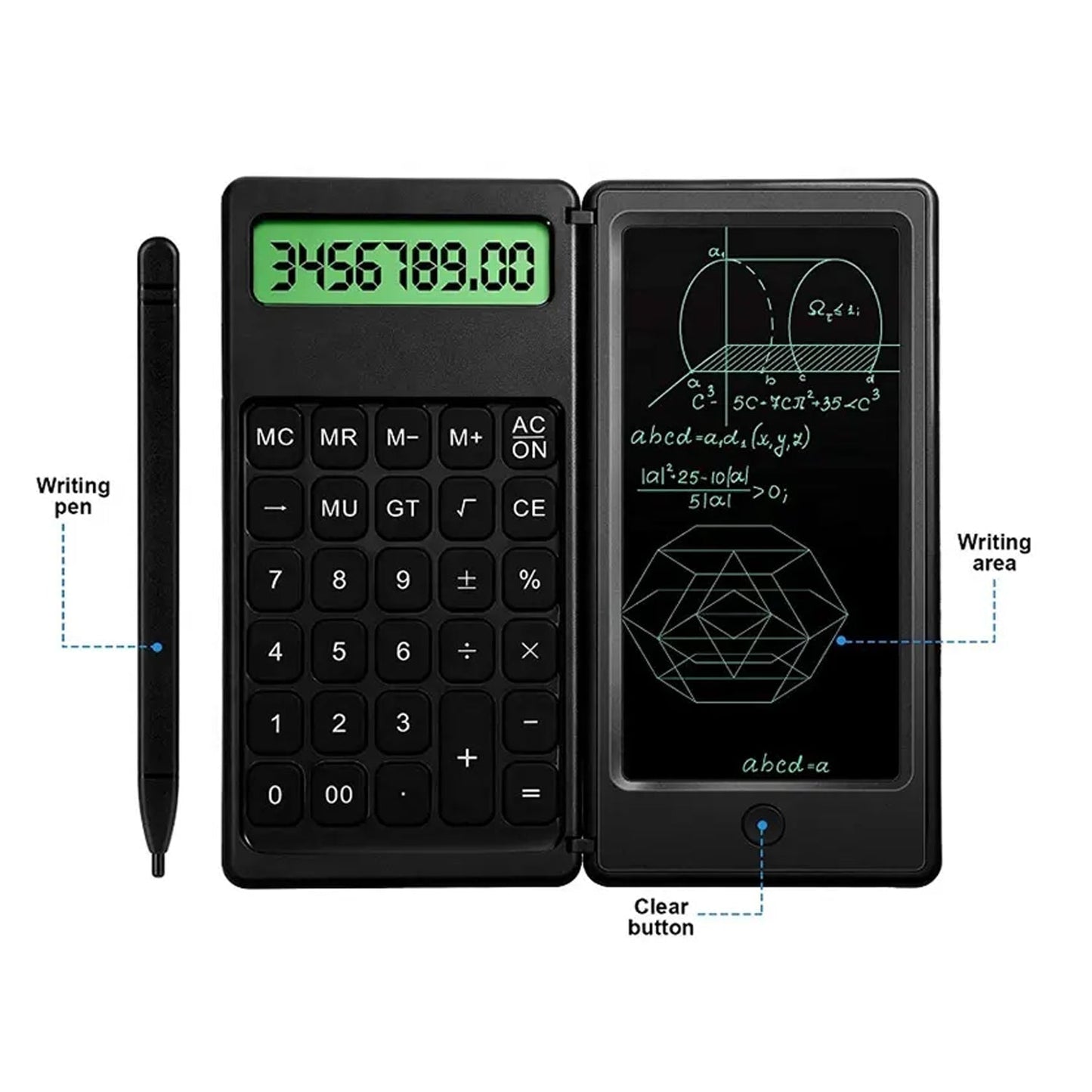 (����HOT SALE NOW-49% OFF) Foldable Digital Drawing Pad Calculator with Stylus