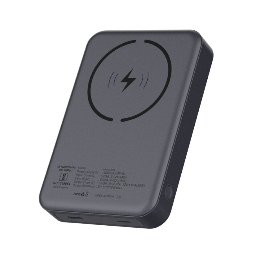 Click PLUS 10000mAh Magnetic Wireless Powerbank