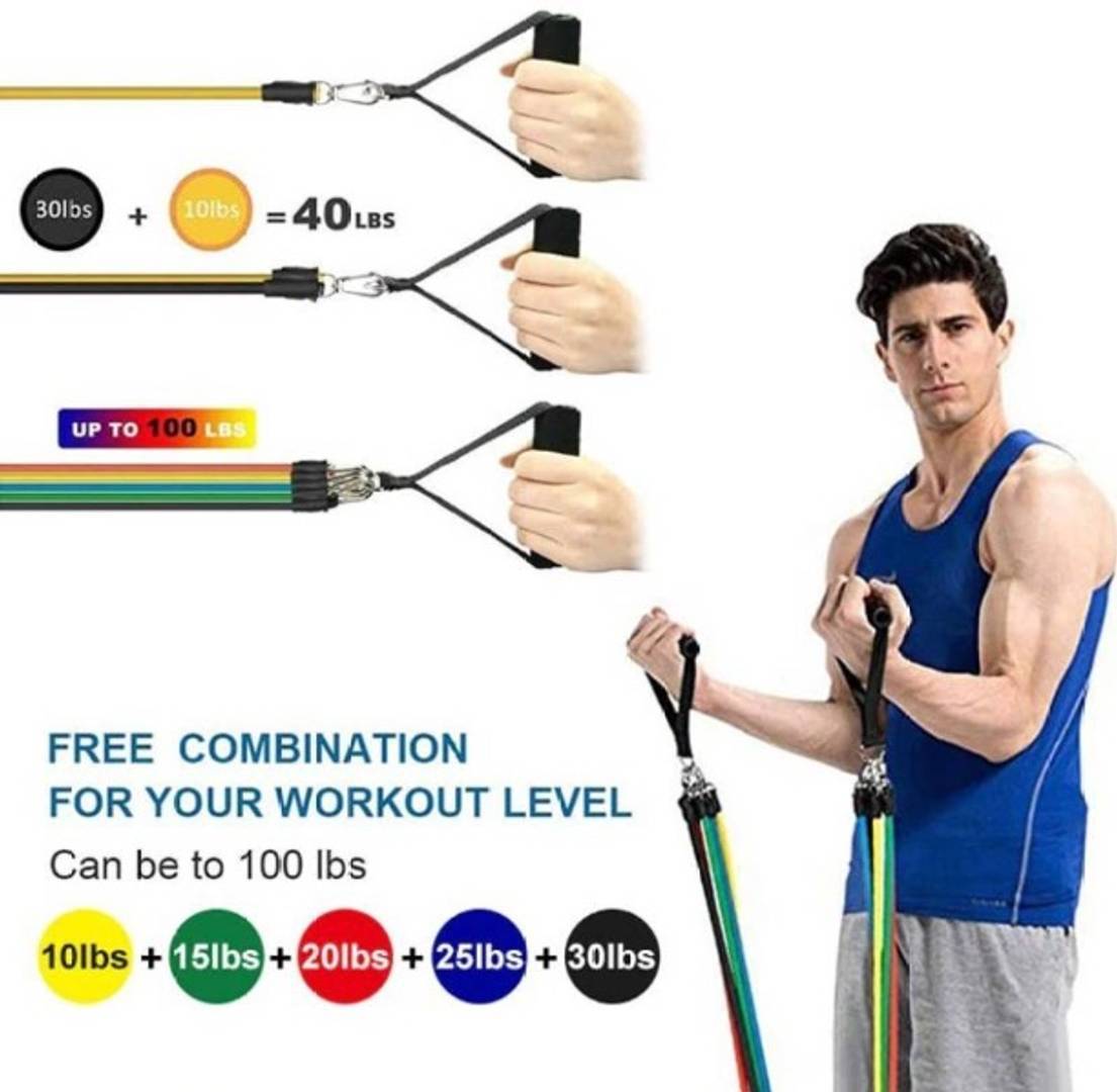 Resistance Bands Exercise Bands for Complete Home Workout