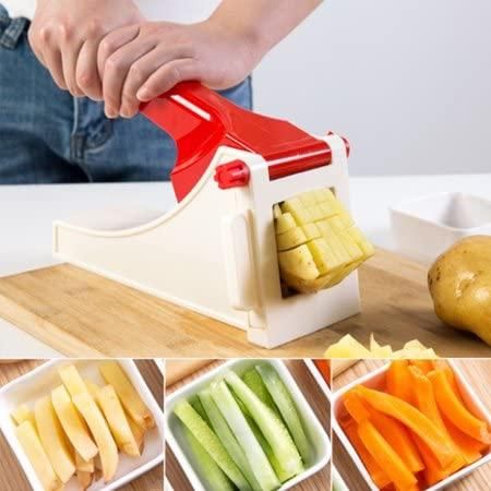 Potato and Vegetable Push Chopper Chips Maker