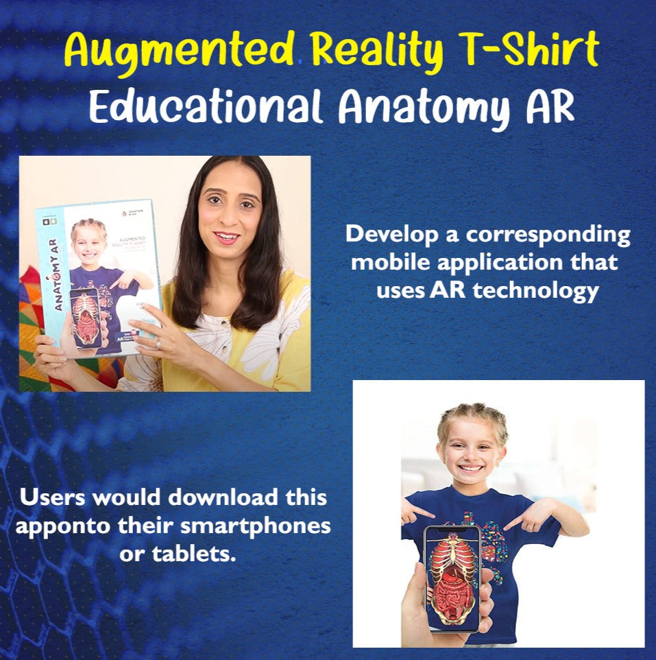 ���Educational Anatomy AR 4D -Virtual T-Shirt