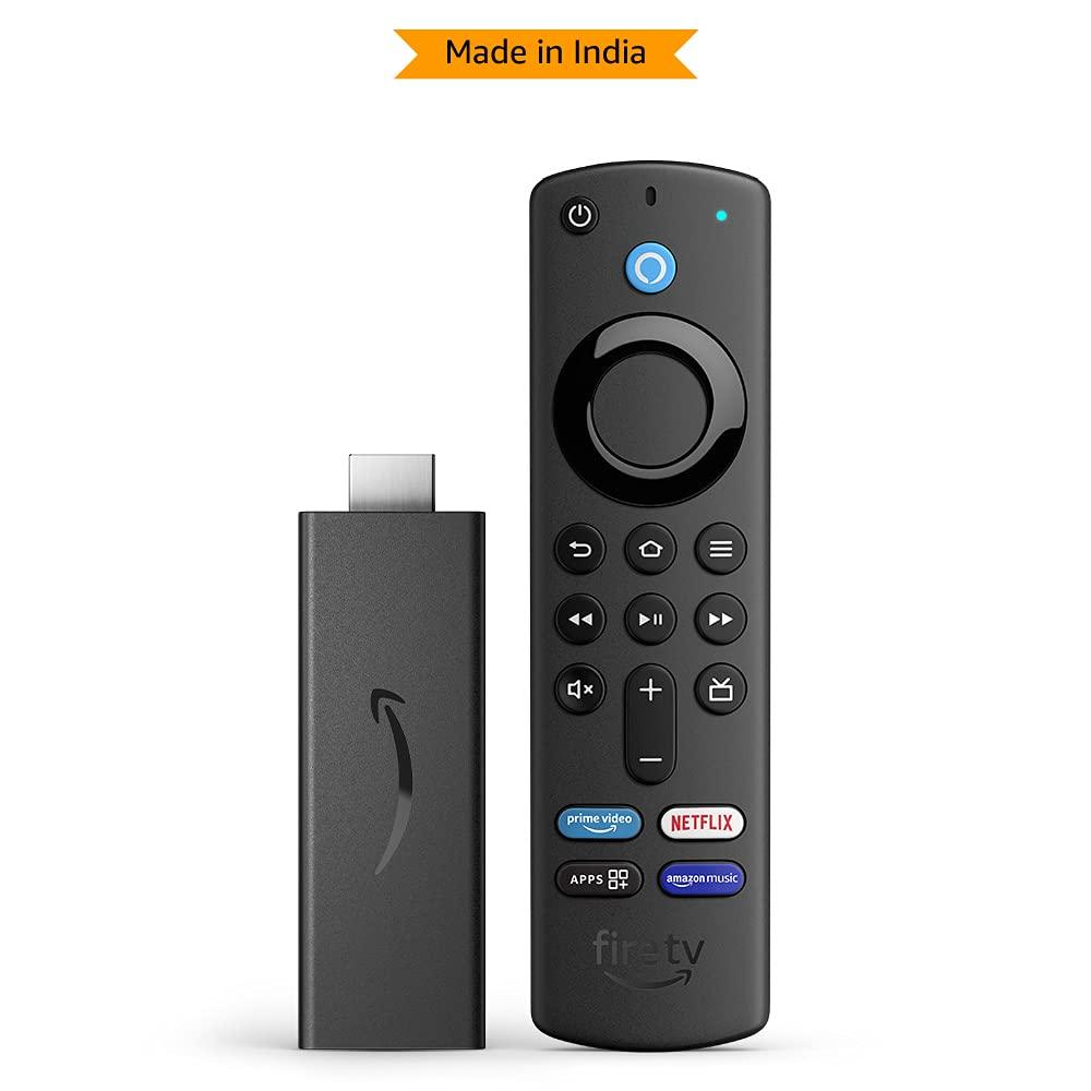 Fire TV Stick with Alexa Voice Remote (includes TV and app controls) | HD streaming device