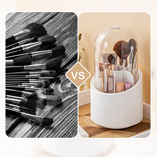 360 Degree Rotating Makeup Brush Holder