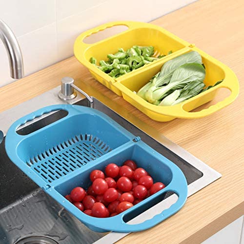 Foldable Drain Basket For Fruits & Vegetable