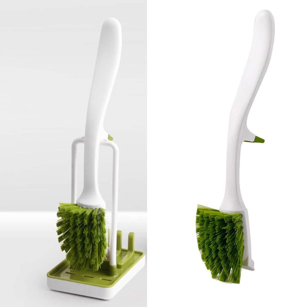 Multi-Functional Cleaning Dish Brush With Stand For Kitchen