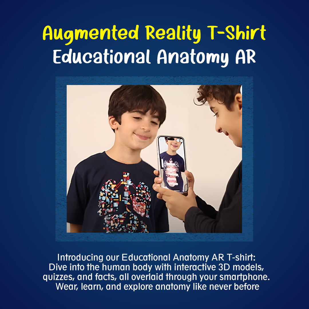 ���Educational Anatomy AR 4D -Virtual T-Shirt