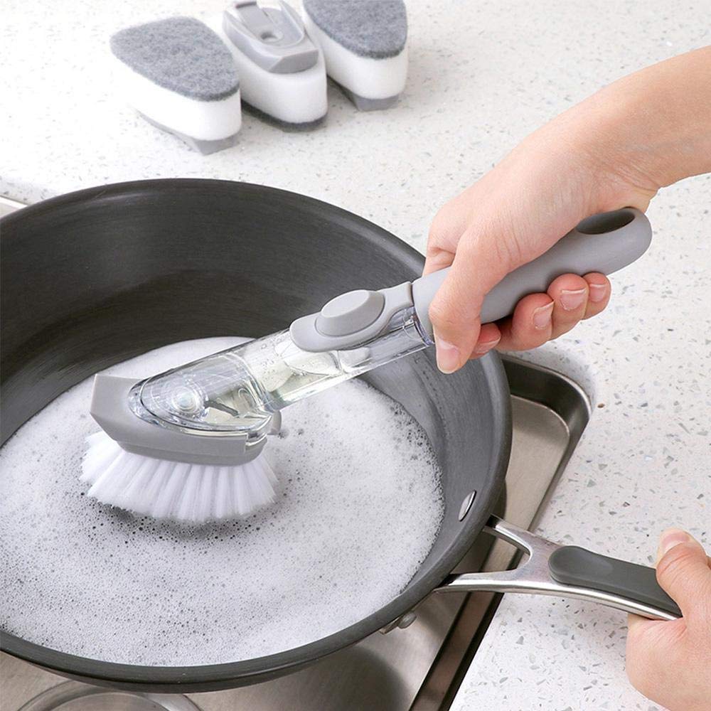 Decontamination Kitchen Cleaning Brush Scrubber