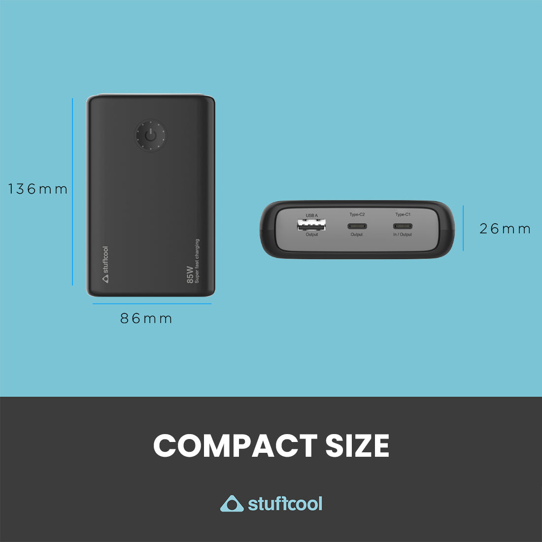 Superpower 20,000mAh 85W Powerbank