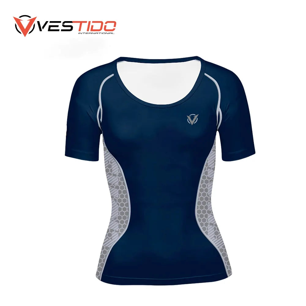 Creative Women 3d Print T Shirt Long & Short Sleeves Compression Sport Wear with your Custom Logo