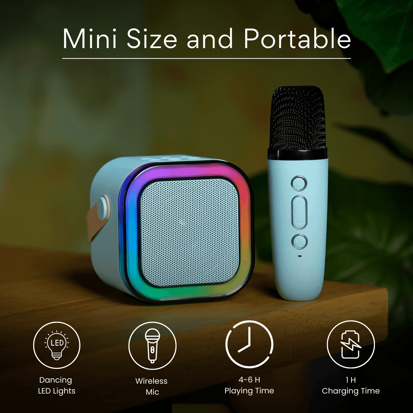 Mini Portable Karaoke Speaker