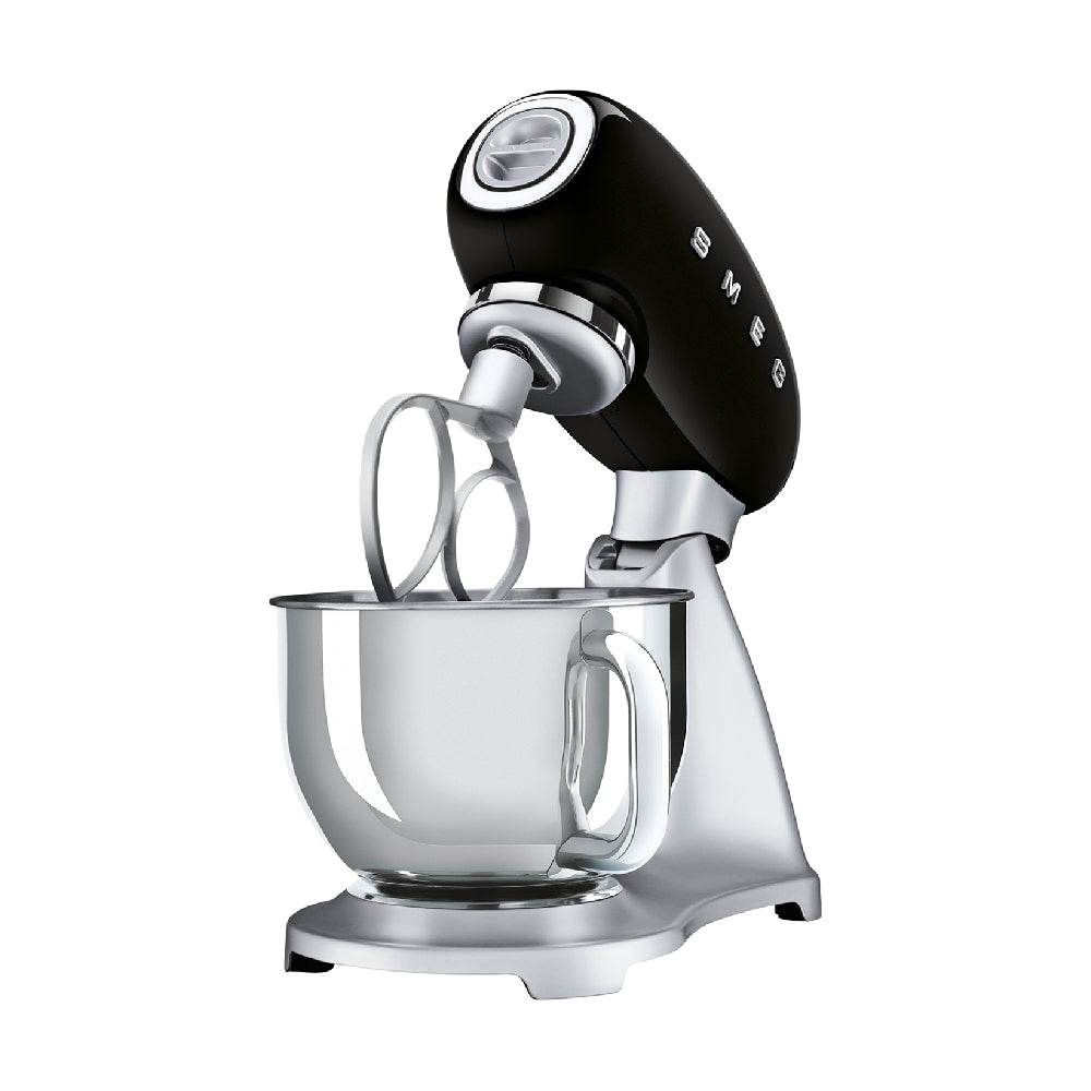 Smeg Retro Stainless Steel Stand Mixer with SS Bowl