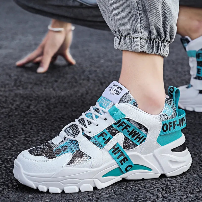 New fashion spring autumn daily wear young outdoor mens casual mens sneakers running gym