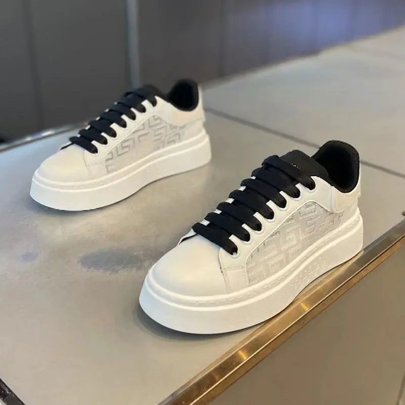 Best Selling Luxury White Men's Casual Sport Comfortable Anti-Slippery Custom Upper Waling Style Men