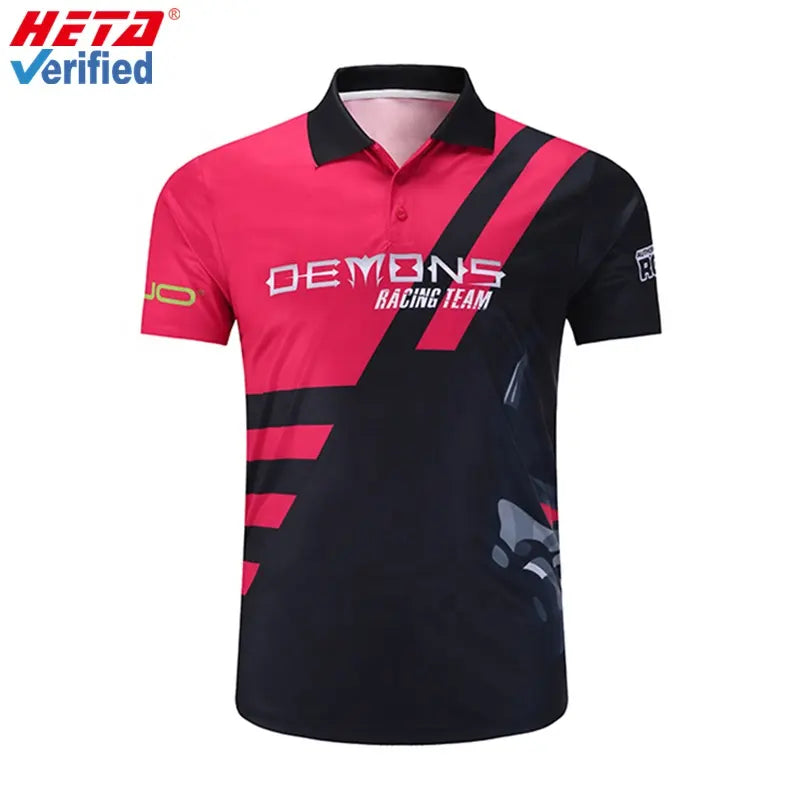 Wholesale Custom Team Polo shirt For Men Custom Sublimated Men All Over Printed E Sports