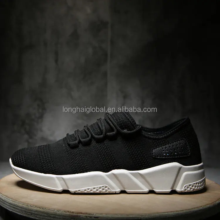 Fashionable Cheap Sport Shoes cool man shoes with black white gray colors