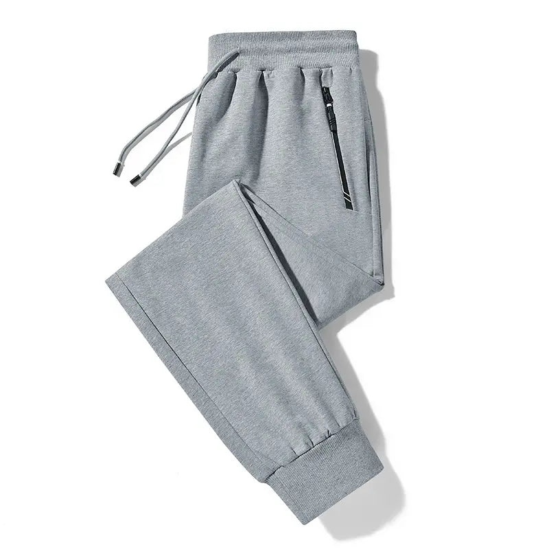 L-8XL 95% Cotton Plus Size Sports Jogging Jogger Sweat Men's and Trousers Solid Sweatpants Track Sportswear