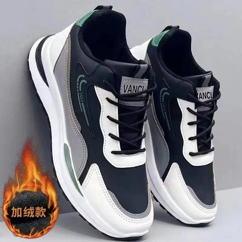 39-44 New large spring summer sports casual men's mesh breathable men Black walking man walk