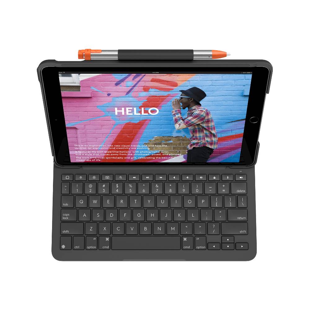 Logitech Slim Folio keyboard Case For Ipad 9th Gen