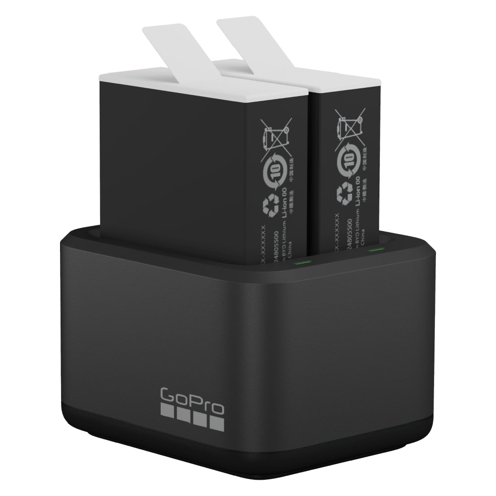 GoPro Dual Battery Charger Plus Enduro Batteries