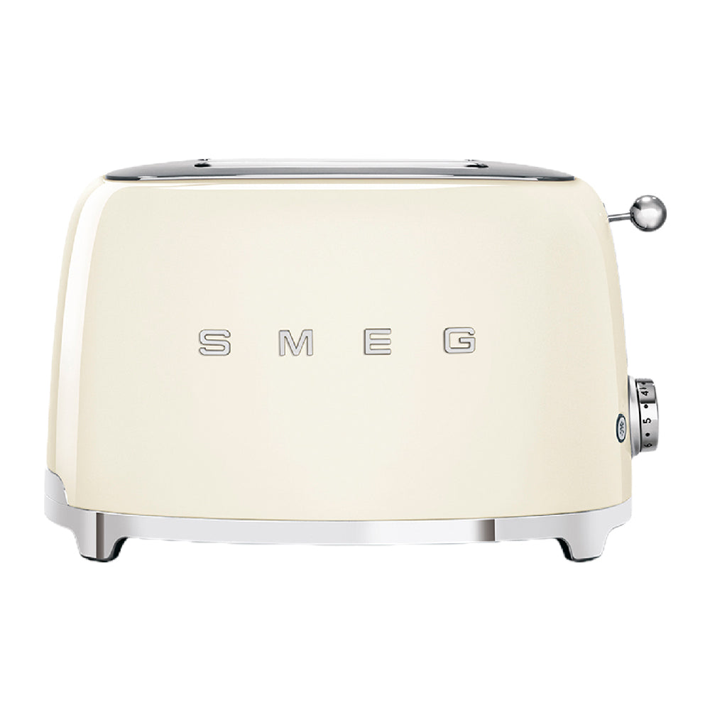 Smeg Retro Stainless Steel Pop up 2 Slice Toaster