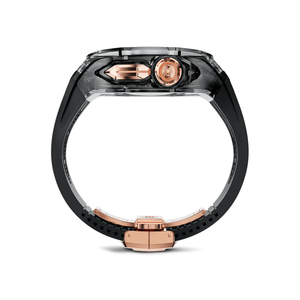 Golden Concept Apple Watch ULTRA 49MM Case RSTR - SMOKEY BLACK ROSE GOLD