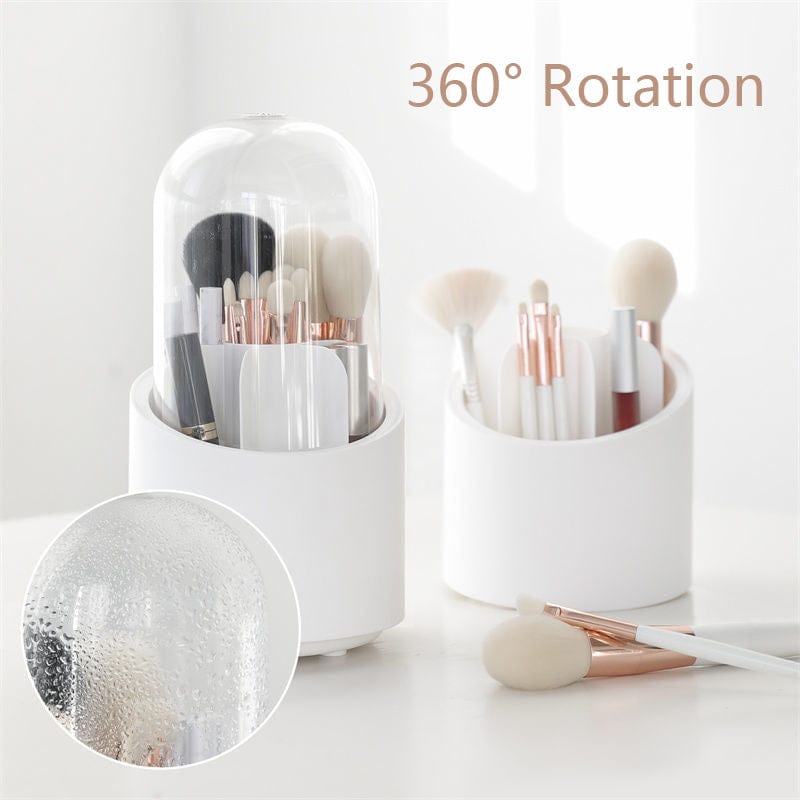 360 Degree Rotating Makeup Brush Holder