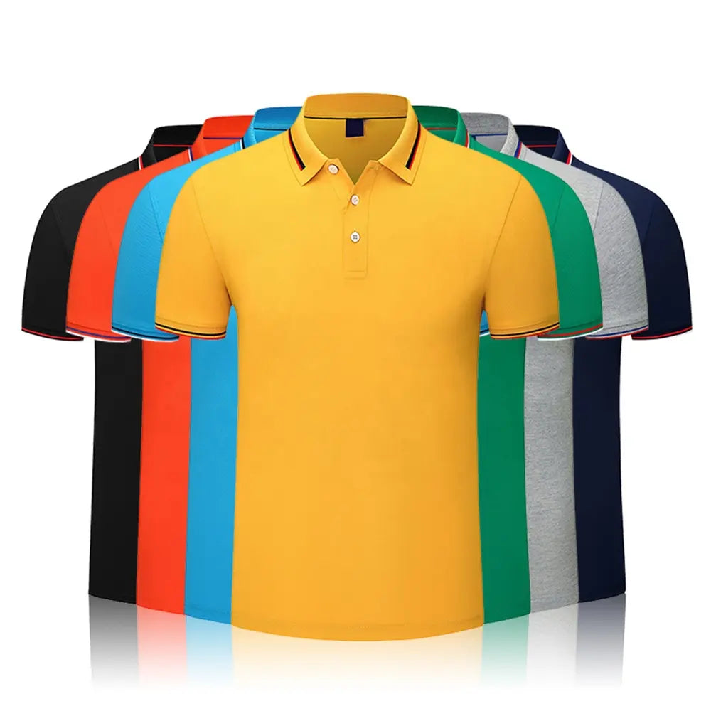 Polo Shirts Wholesale custom jersey uniform blank short sleeve polo