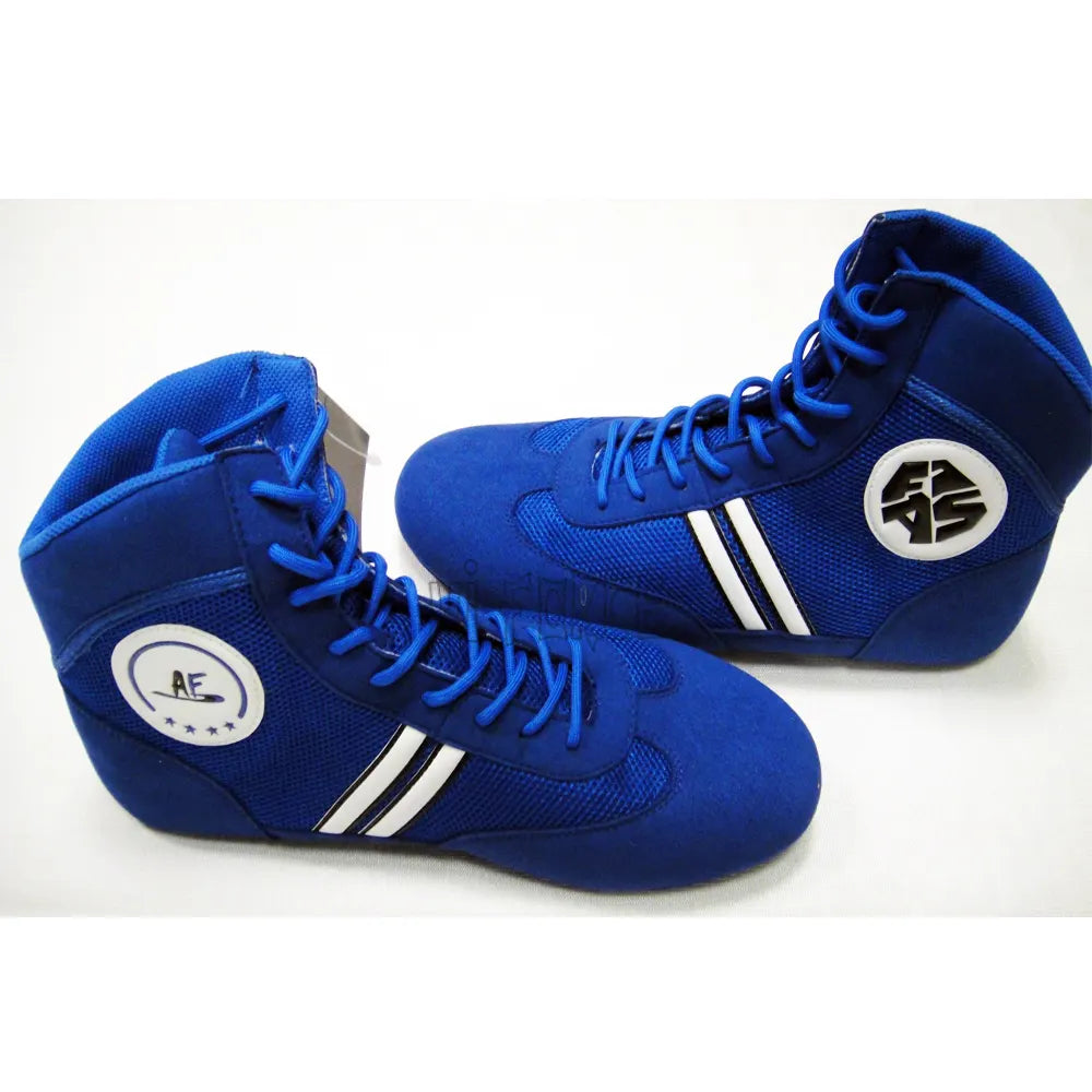 Custom Logo Sambo Shoes Leather Martial Arts Footwear Sambo Wrestling